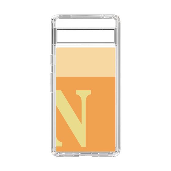 Slim Protection Case［ Original - initial two tone - N orange ］