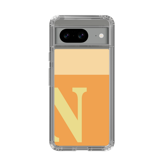 Slim Protection Case［ Original - initial two tone - N orange ］