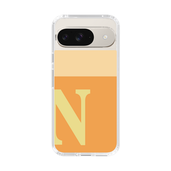 Slim Protection Case［ Original - initial two tone - N orange ］