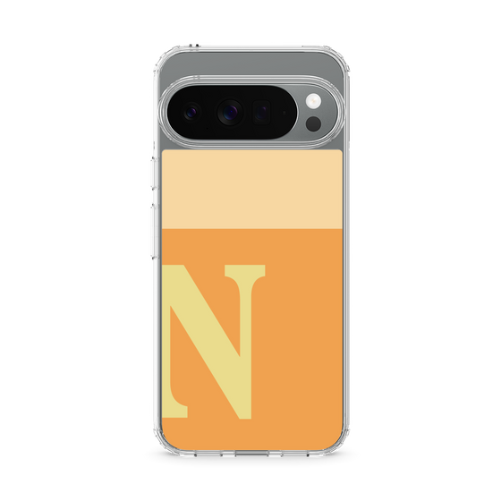 Slim Protection Case［ Original - initial two tone - N orange ］