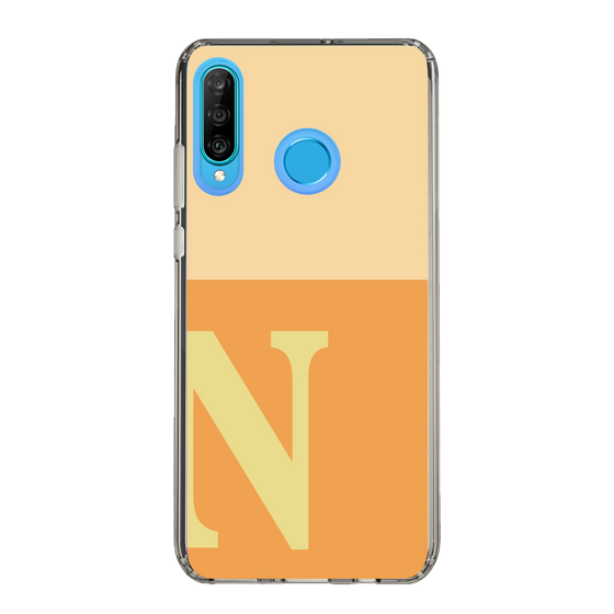 Slim Protection Case［ Original - initial two tone - N orange ］