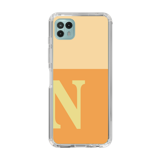 Slim Protection Case［ Original - initial two tone - N orange ］