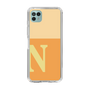 Slim Protection Case［ Original - initial two tone - N orange ］