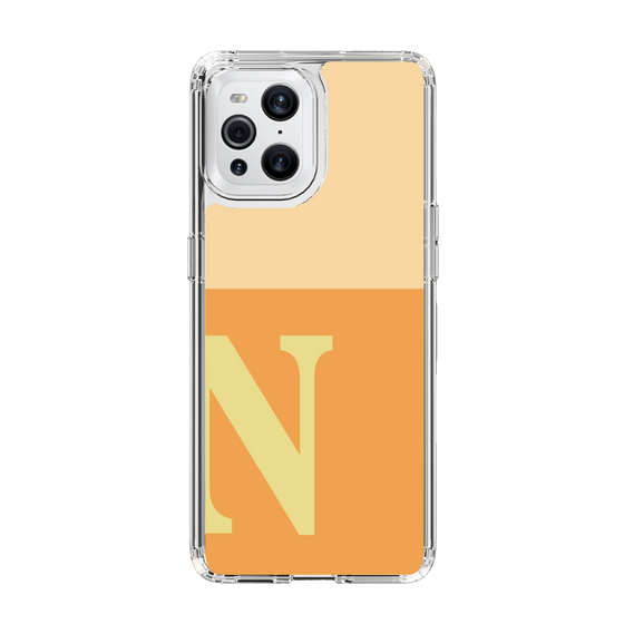 Slim Protection Case［ Original - initial two tone - N orange ］