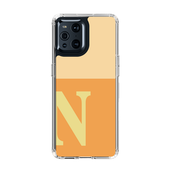 Slim Protection Case［ Original - initial two tone - N orange ］