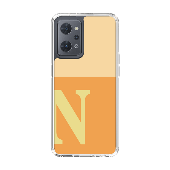 Slim Protection Case［ Original - initial two tone - N orange ］