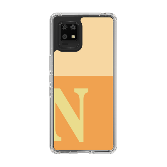 Slim Protection Case［ Original - initial two tone - N orange ］