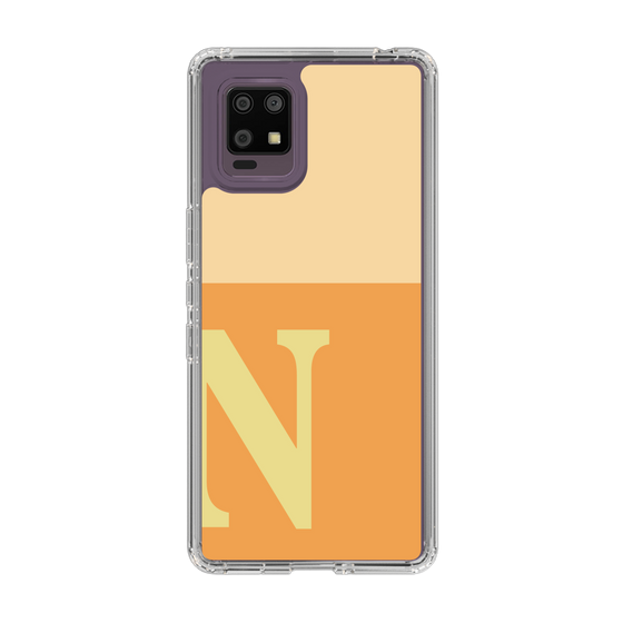 Slim Protection Case［ Original - initial two tone - N orange ］