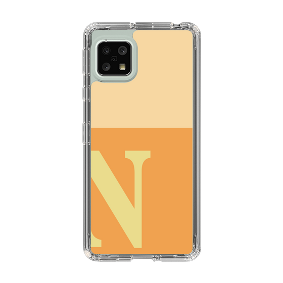 Slim Protection Case［ Original - initial two tone - N orange ］