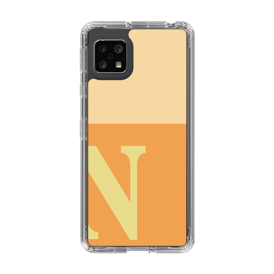 Slim Protection Case［ Original - initial two tone - N orange ］