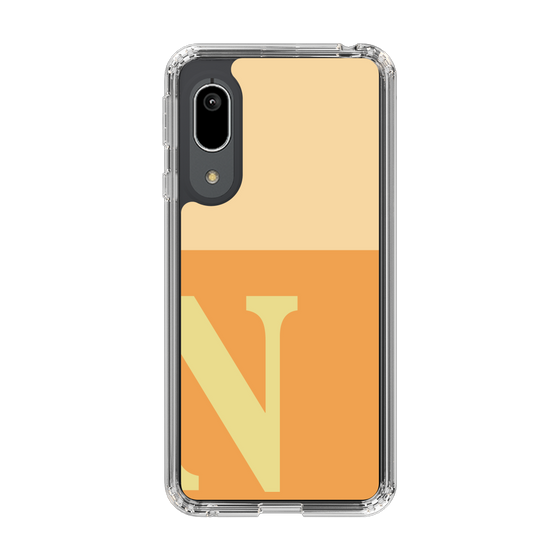 Slim Protection Case［ Original - initial two tone - N orange ］