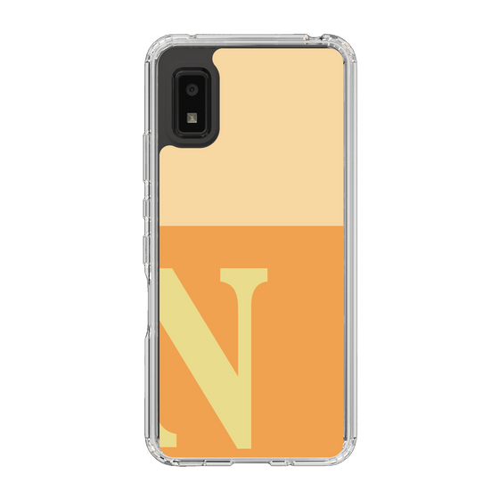 Slim Protection Case［ Original - initial two tone - N orange ］