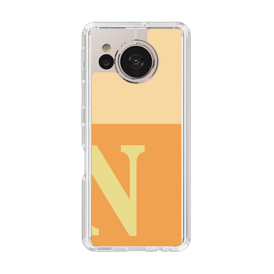 Slim Protection Case［ Original - initial two tone - N orange ］