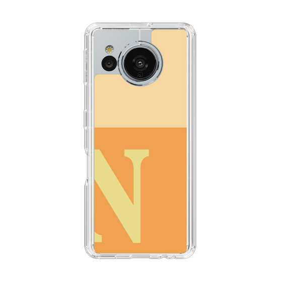 Slim Protection Case［ Original - initial two tone - N orange ］