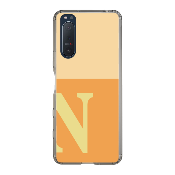 Slim Protection Case［ Original - initial two tone - N orange ］