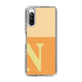 Slim Protection Case［ Original - initial two tone - N orange ］