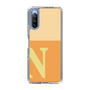 Slim Protection Case［ Original - initial two tone - N orange ］