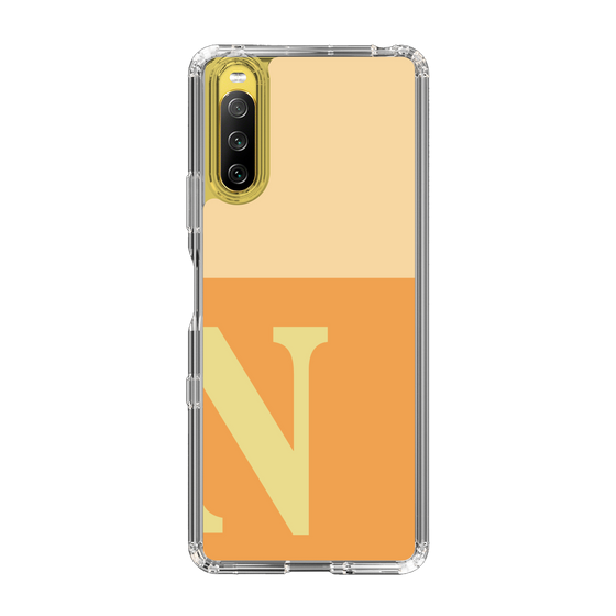 Slim Protection Case［ Original - initial two tone - N orange ］