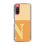 Slim Protection Case［ Original - initial two tone - N orange ］