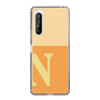 Slim Protection Case［ Original - initial two tone - N orange ］