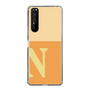 Slim Protection Case［ Original - initial two tone - N orange ］