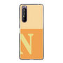 Slim Protection Case［ Original - initial two tone - N orange ］