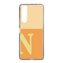 Slim Protection Case［ Original - initial two tone - N orange ］