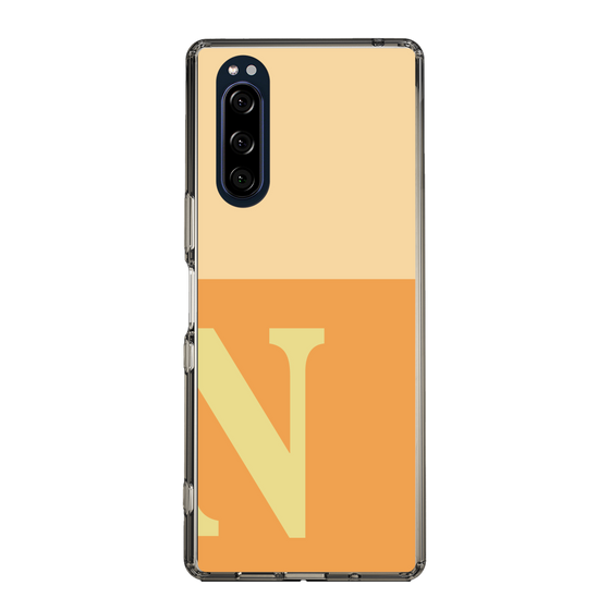 Slim Protection Case［ Original - initial two tone - N orange ］