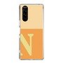 Slim Protection Case［ Original - initial two tone - N orange ］