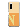 Slim Protection Case［ Original - initial two tone - N orange ］