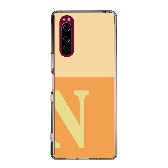 Slim Protection Case［ Original - initial two tone - N orange ］
