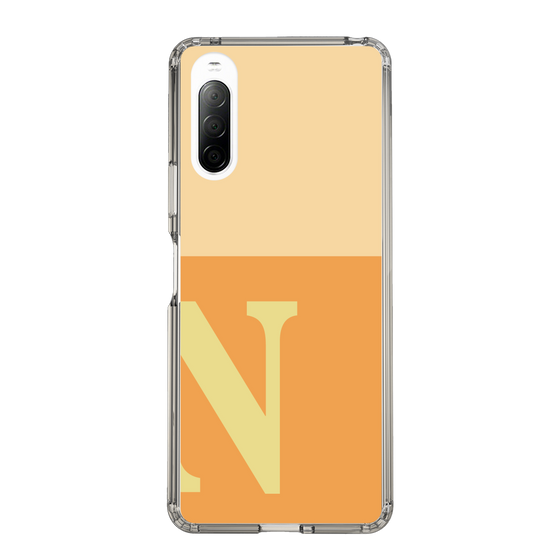 Slim Protection Case［ Original - initial two tone - N orange ］