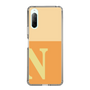 Slim Protection Case［ Original - initial two tone - N orange ］