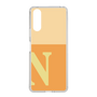 Slim Protection Case［ Original - initial two tone - N orange ］