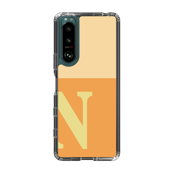 Slim Protection Case［ Original - initial two tone - N orange ］