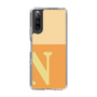 Slim Protection Case［ Original - initial two tone - N orange ］
