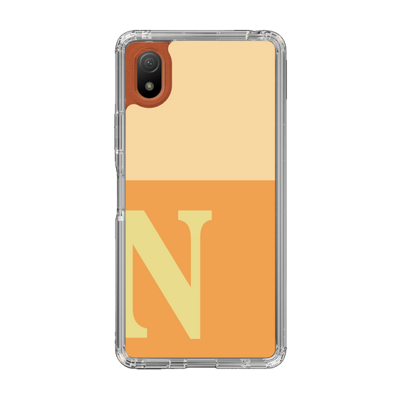 Slim Protection Case［ Original - initial two tone - N orange ］
