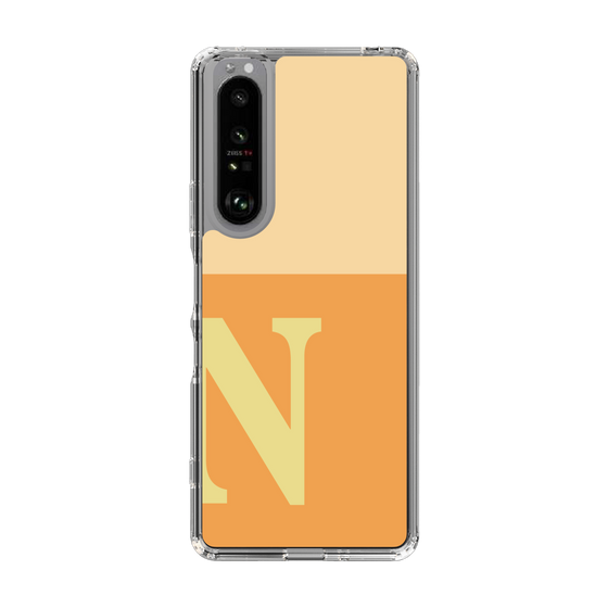 Slim Protection Case［ Original - initial two tone - N orange ］
