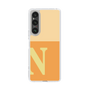 Slim Protection Case［ Original - initial two tone - N orange ］