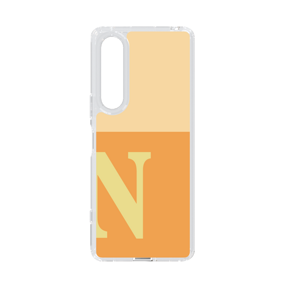 Slim Protection Case［ Original - initial two tone - N orange ］