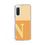 Slim Protection Case［ Original - initial two tone - N orange ］