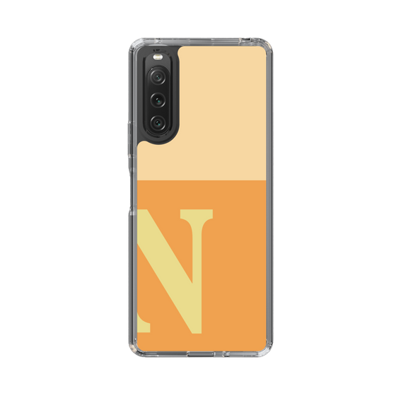 Slim Protection Case［ Original - initial two tone - N orange ］