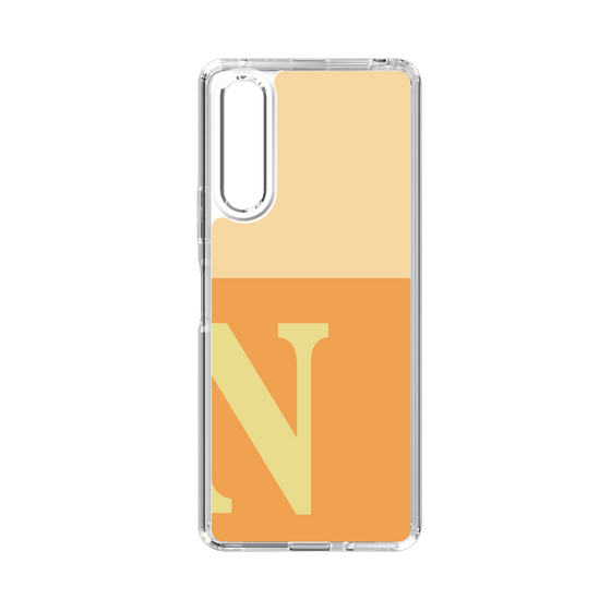 Slim Protection Case［ Original - initial two tone - N orange ］