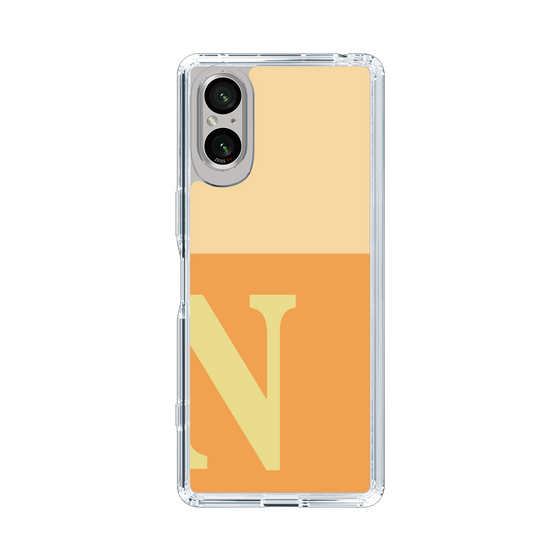 Slim Protection Case［ Original - initial two tone - N orange ］