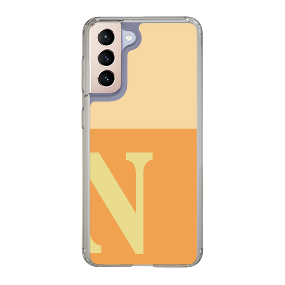 Slim Protection Case［ Original - initial two tone - N orange ］