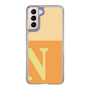 Slim Protection Case［ Original - initial two tone - N orange ］