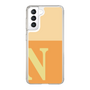 Slim Protection Case［ Original - initial two tone - N orange ］
