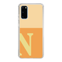 Slim Protection Case［ Original - initial two tone - N orange ］