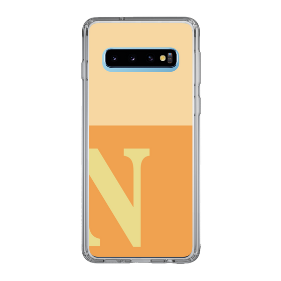 Slim Protection Case［ Original - initial two tone - N orange ］