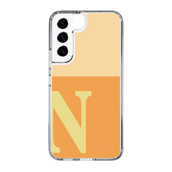 Slim Protection Case［ Original - initial two tone - N orange ］